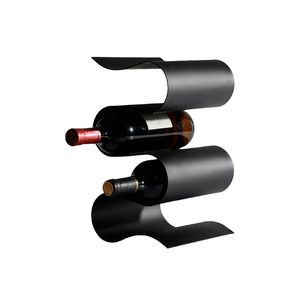 B0072A Estanteria De Vinos L167*W150 Negro