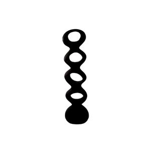 H1787B Escultura Abstracta Resina 145*110 Negro