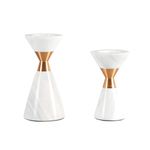 F0177-Portavela-Conico-D100-175-Blanco