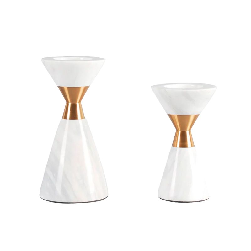F0177-Portavela-Conico-D100-175-Blanco