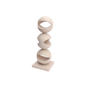 H1785 Escultura Abstracta 165*165 Beige