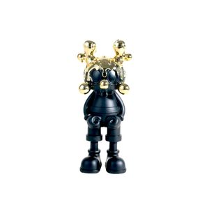 H1675 Mickey Mouse Abstracto 135*120 Negro Y Dorado