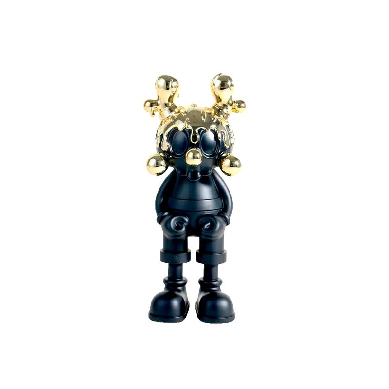 H1675-Mickey-Mouse-Abstracto-135-120-Negro-Y-Dorado