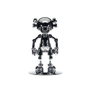 H1659A Escultura De Robot 160*115 Azul Y Negro