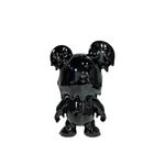H1620-Escultura-De-Raton-Abstracto-L190-W145-Negro