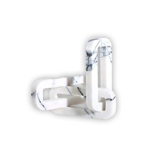 H1618B Escultura De Cadena 270*150 Blanco