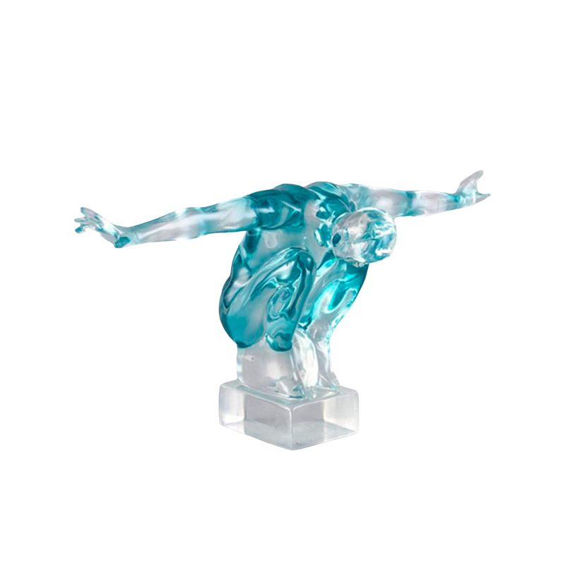 H1003B-Escultura-De-Atleta-L400-W150-Azul