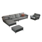 Yj013-Sofa-En-L-De-Cuero-Gris