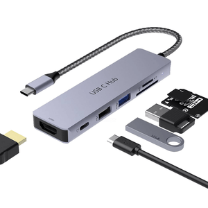 Multipuerto Usb 6 en 1 HUB03